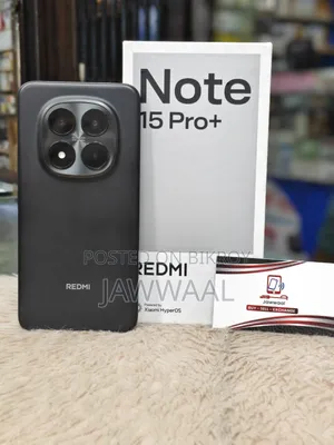 শাওমি রেডমি নোট ১৫ প্রো+ ২৫৬ জিবি কালো
