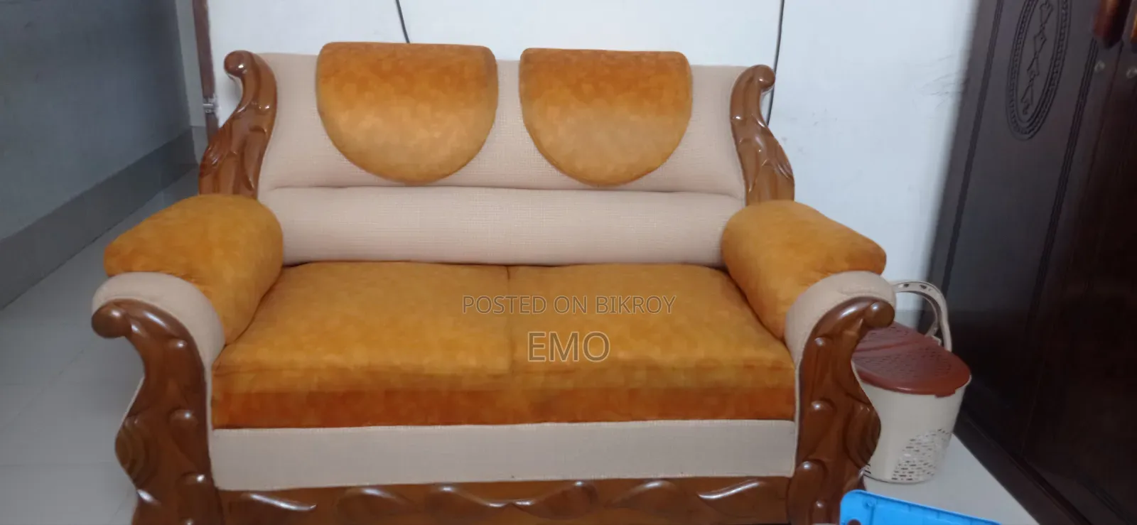 3 Pcs Sofa Set 2+2+1=5 Seat
