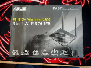 আসুস আরটি-এন১২+ ওয়্যারলেস এন ৩ ইন ১ রাউটার