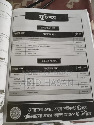 ভর্তি পরীক্ষার বই
