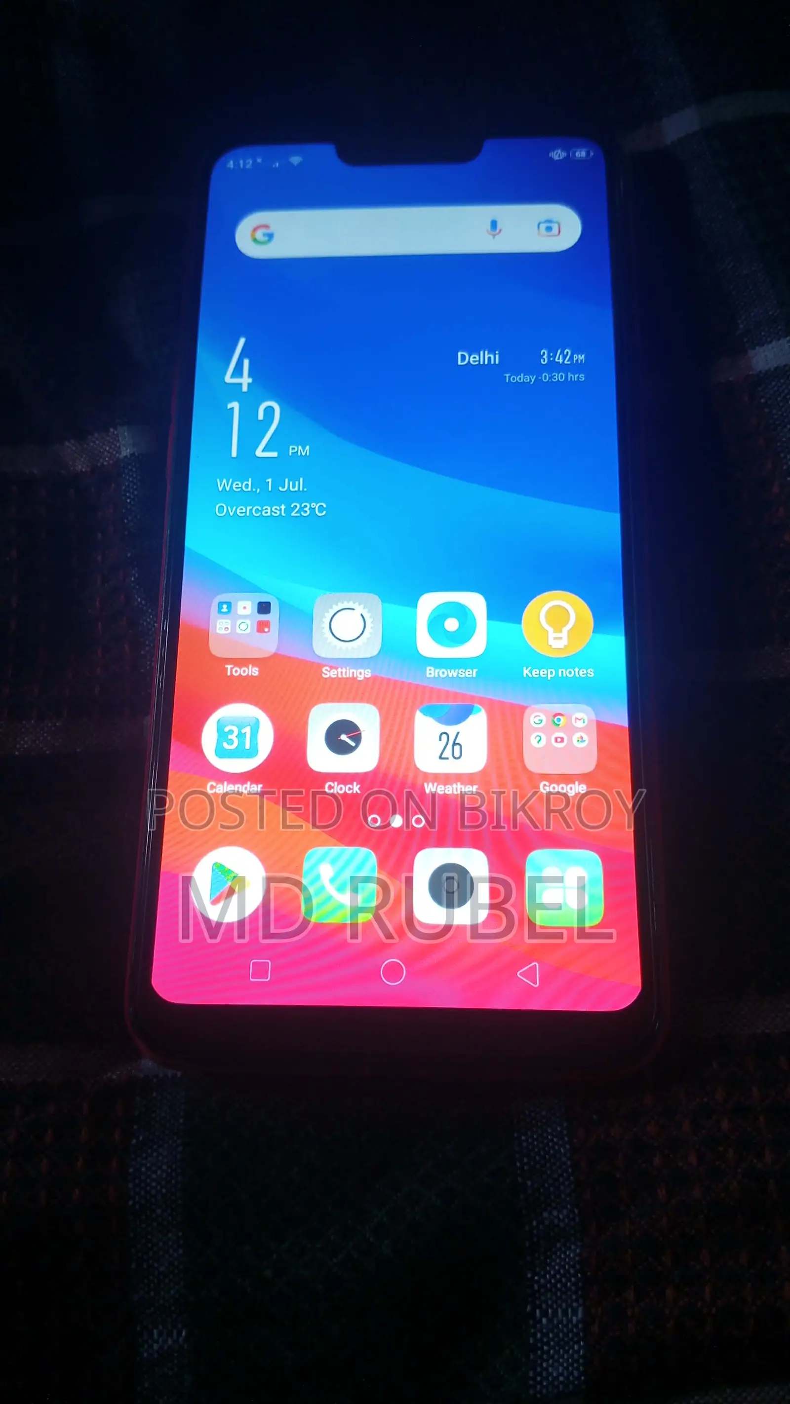Oppo A3s 16 GB Red