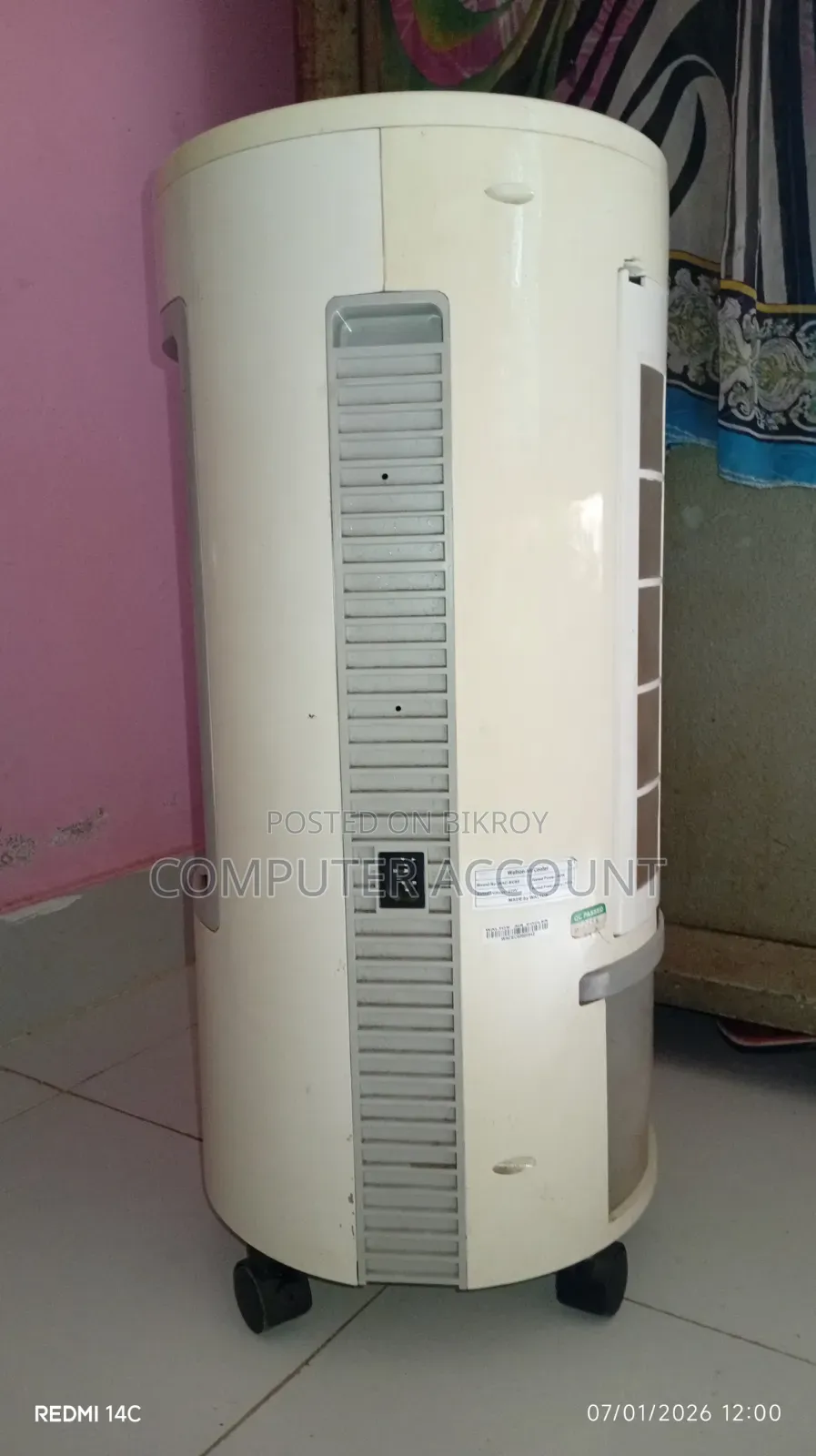 Air Cooler Model: Wac-Ec80