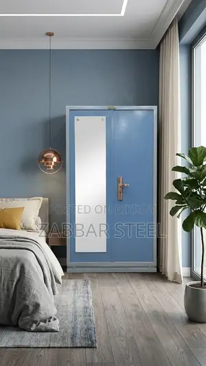 Zabbar Steel's Elegant 2-Door Almirah