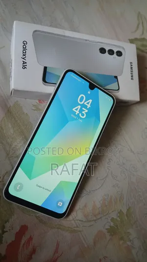 নতুন স্যামসাং গ্যালাক্সি এ১৬ ৫জি ১২৮ জিবি গ্রে