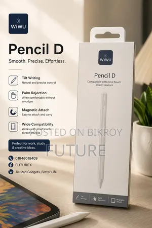 Wiwu Pencil D ইউনিভার্সাল স্টাইলাস পেন।