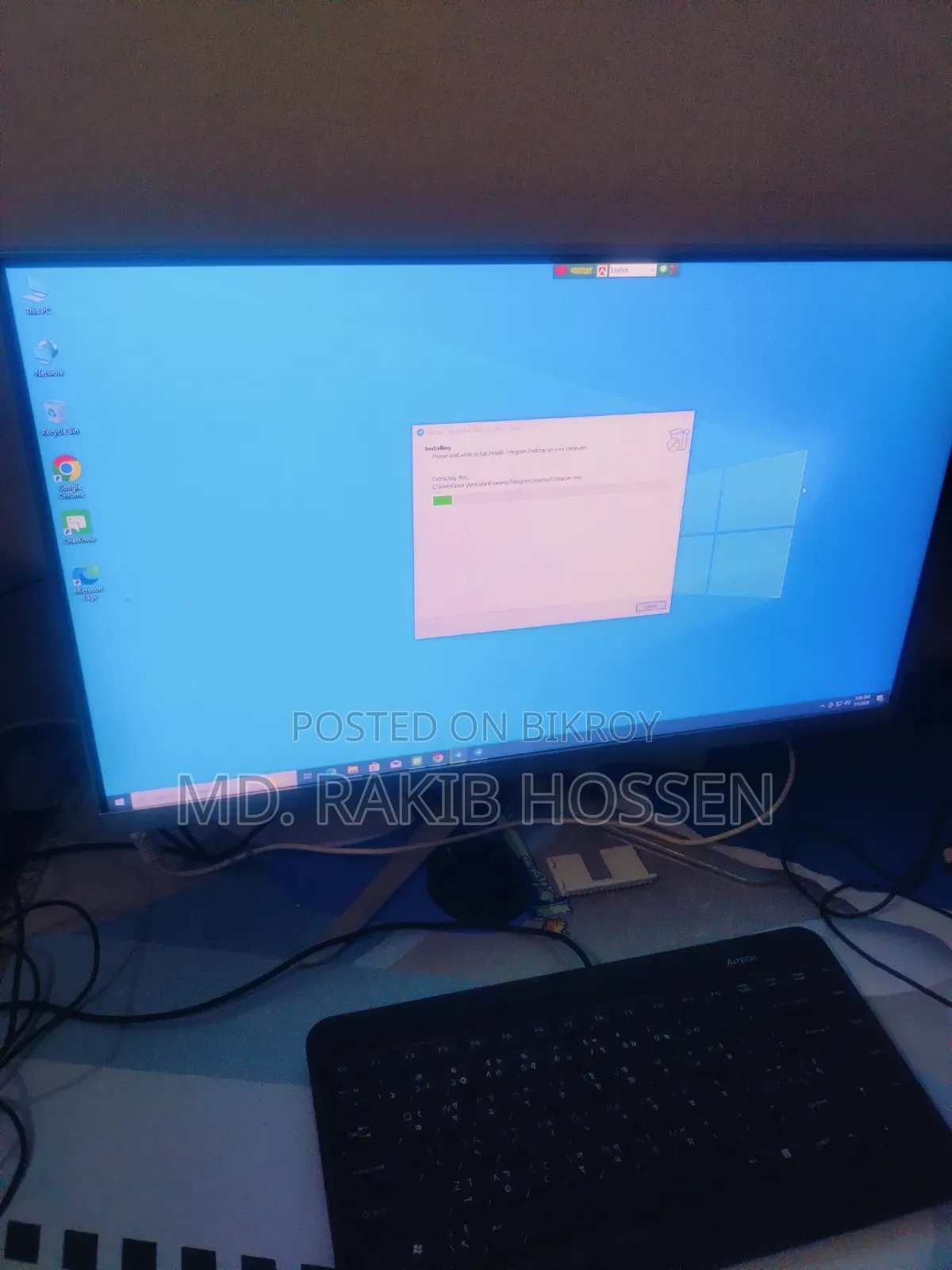 Desktop Computer 8GB Intel Core I5 SSD 256GB