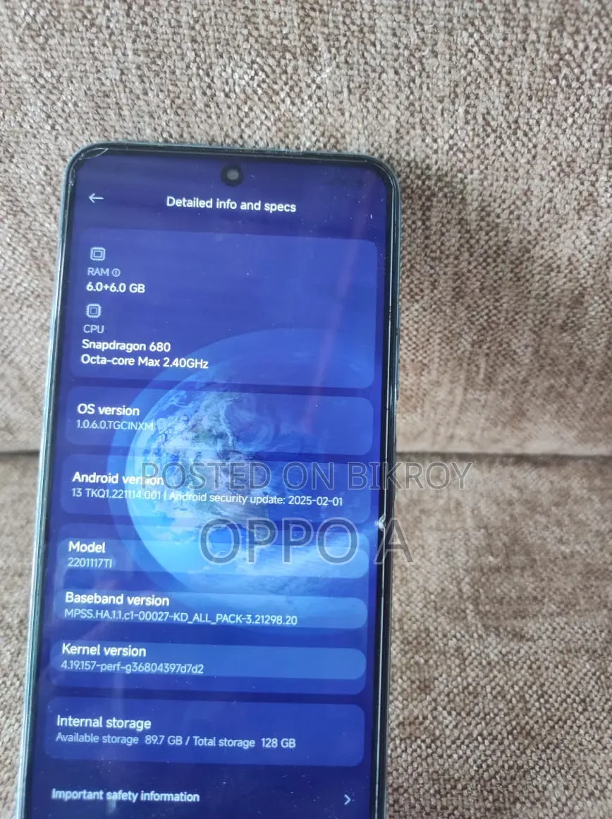 Xiaomi Redmi Note 11 128 GB Bronze