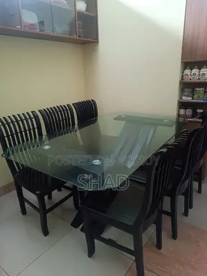 Dining Table - 19.5 inch Width, 66 inch Length