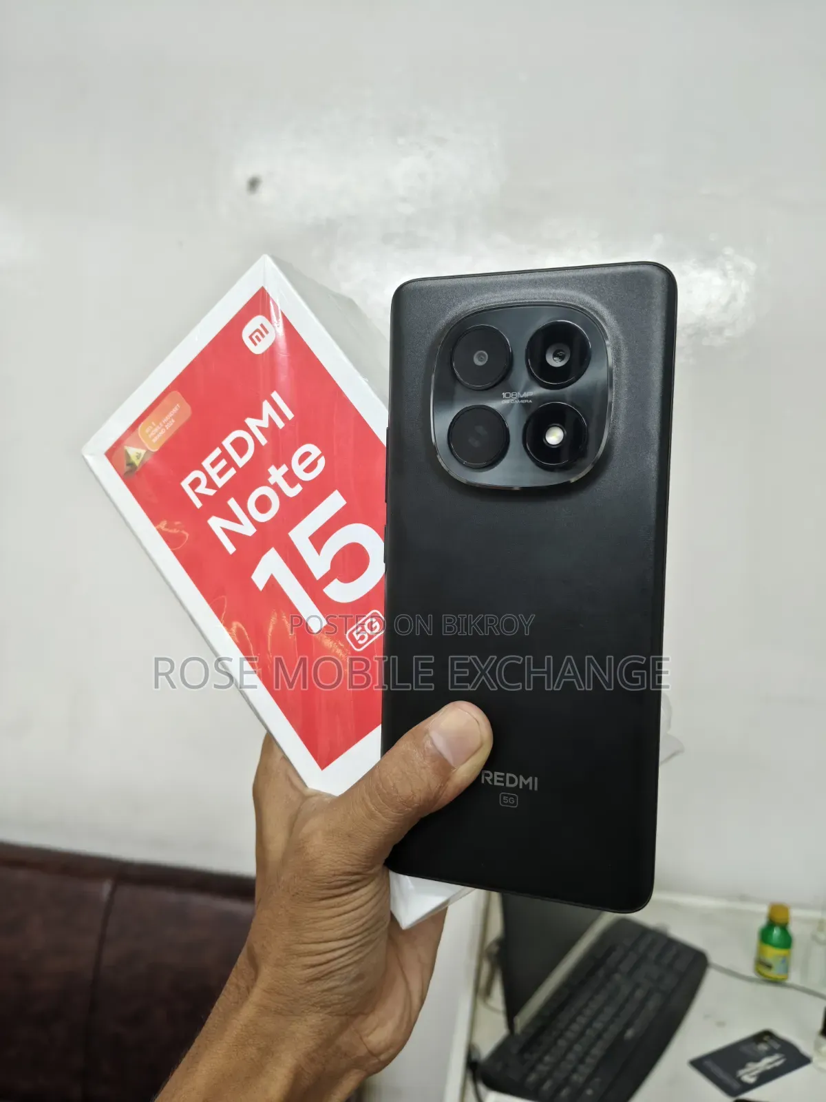 নতুন Xiaomi Redmi Note 15 256 GB Black