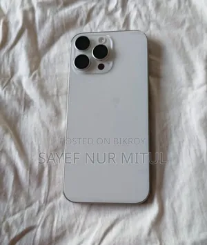 অ্যাপল আইফোন ১৬ প্রো ম্যাক্স ২৫৬ জিবি হোয়াইট