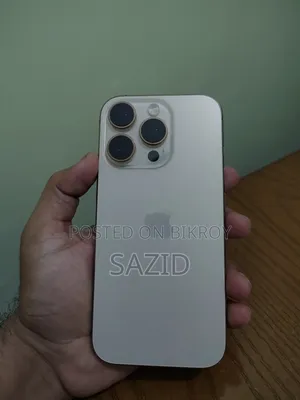 নতুন অ্যাপল আইফোন ১৬ প্রো ১২৮ জিবি গোল্ড