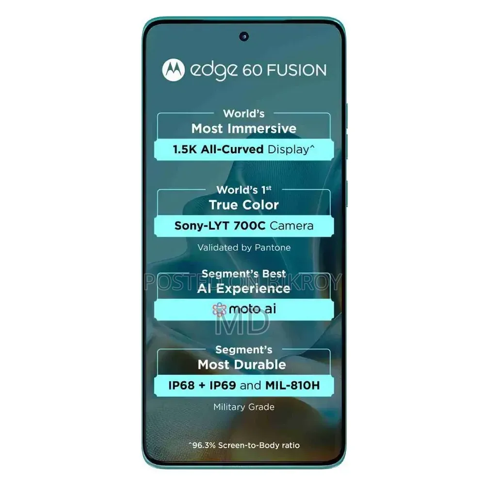 New Motorola Edge 60 Fusion 256 GB Gray