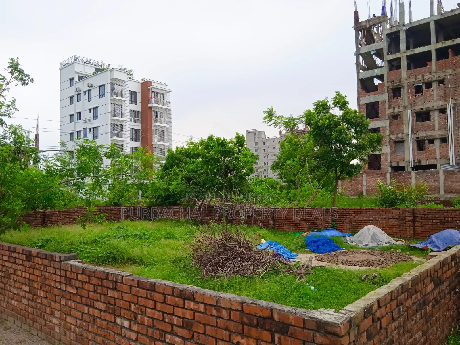 South Facing Lake View Plot for Sale in Bashundhara N Block