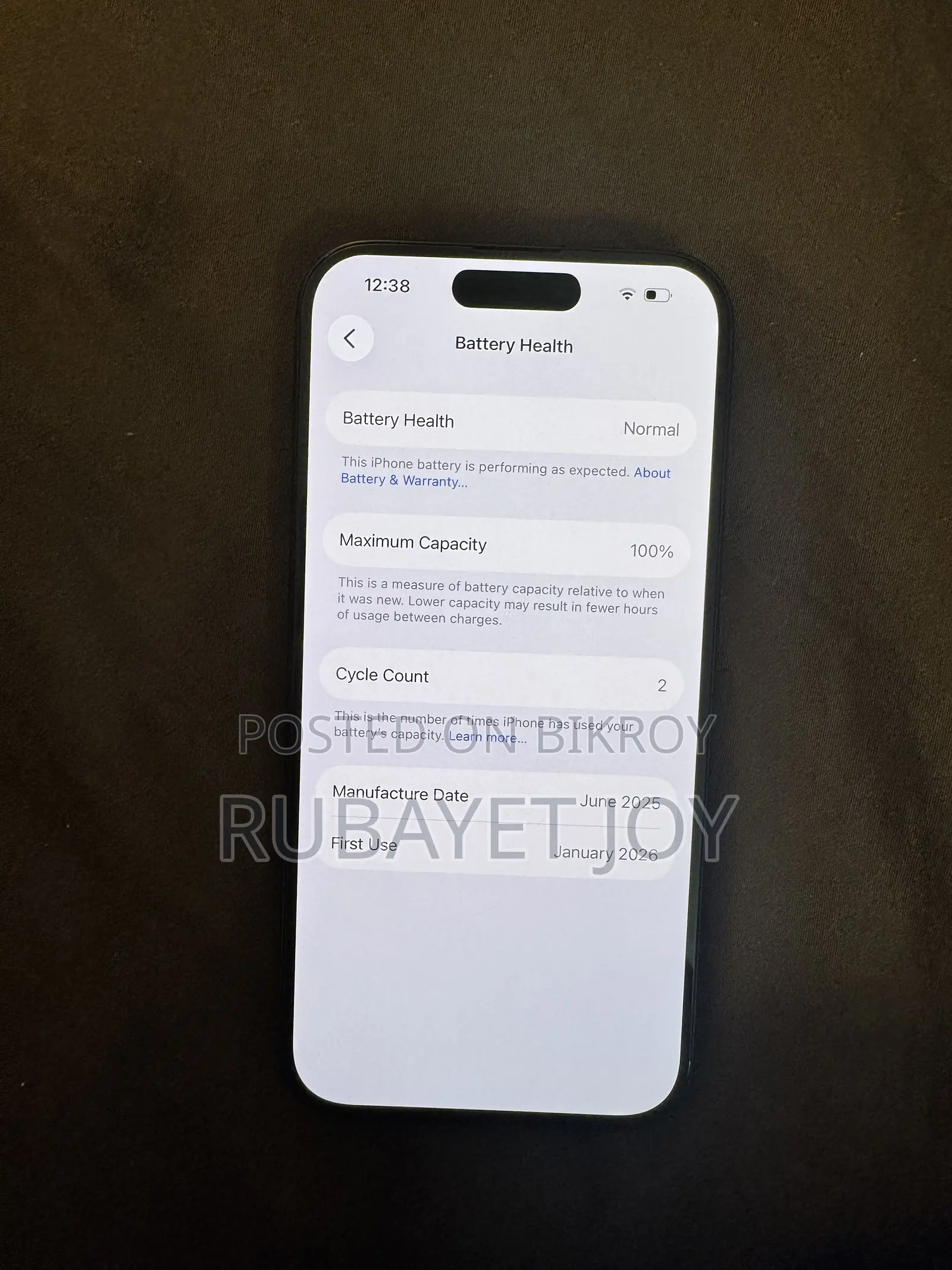 Apple iPhone 15 Pro 128 GB Black