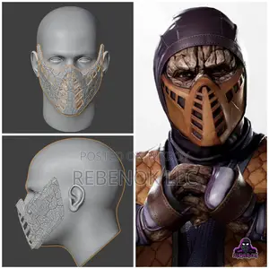 Mortal Kombat Tremor Mask Free Shipping