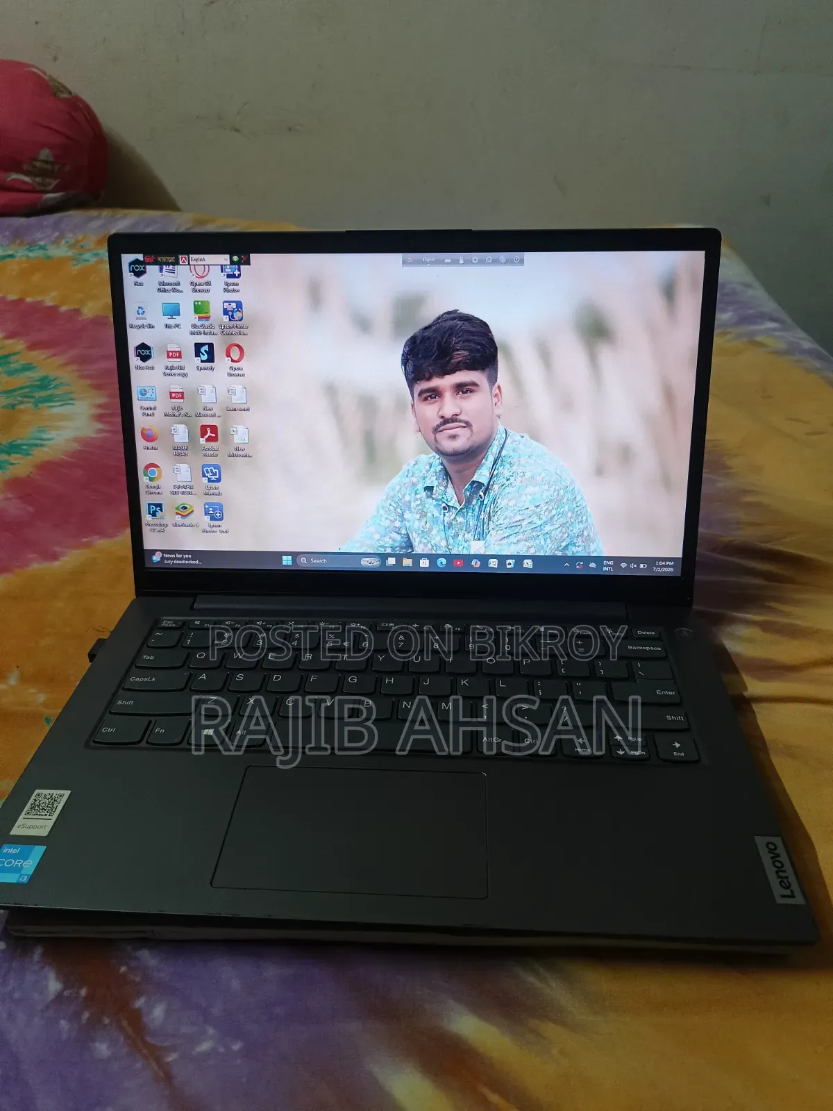Laptop Lenovo ThinkPad T470 8GB Intel Core I3 SSD 1T