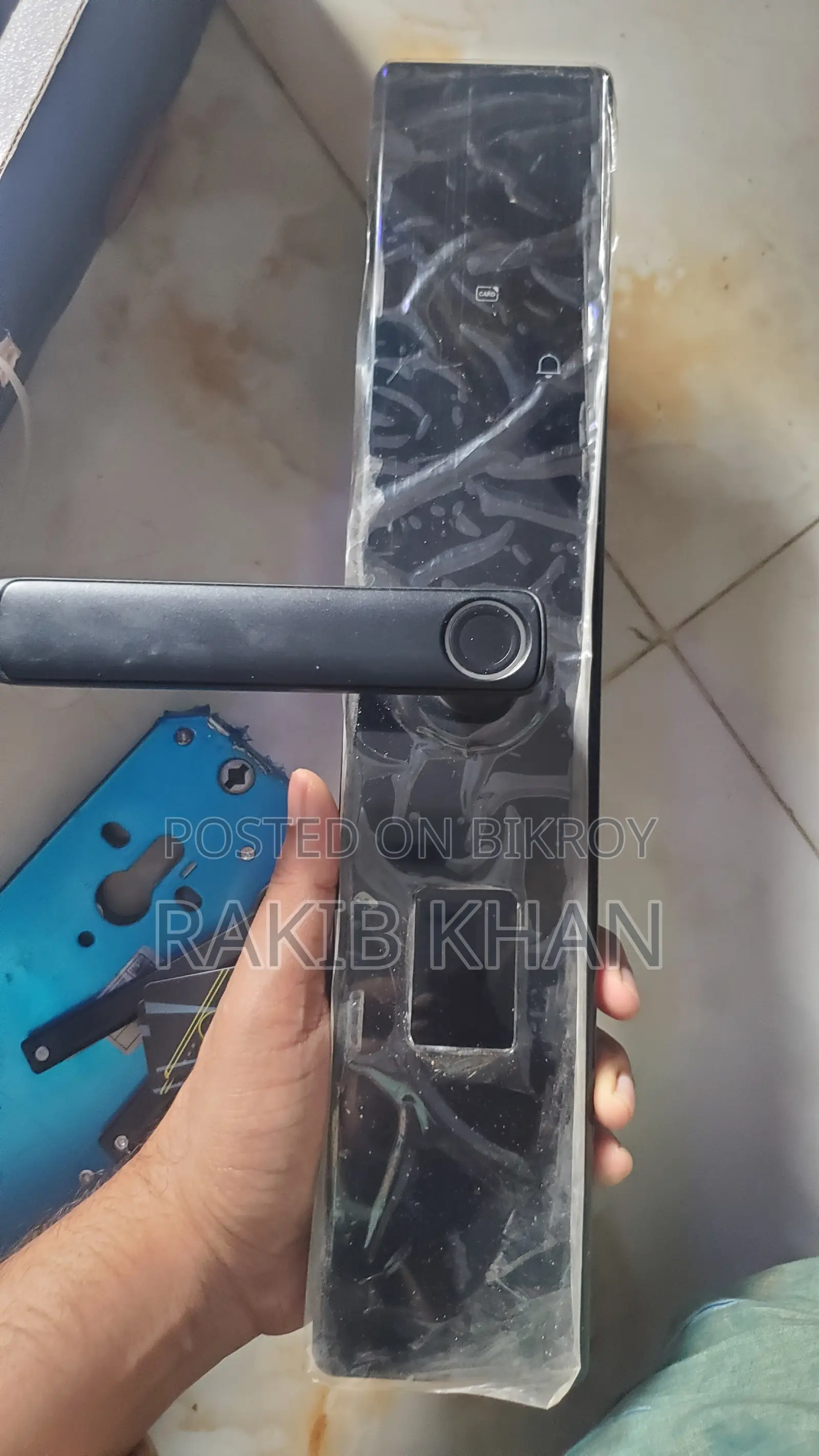 ফিঙ্গারপ্রিন্ট ডোর লক জাইম্যাক