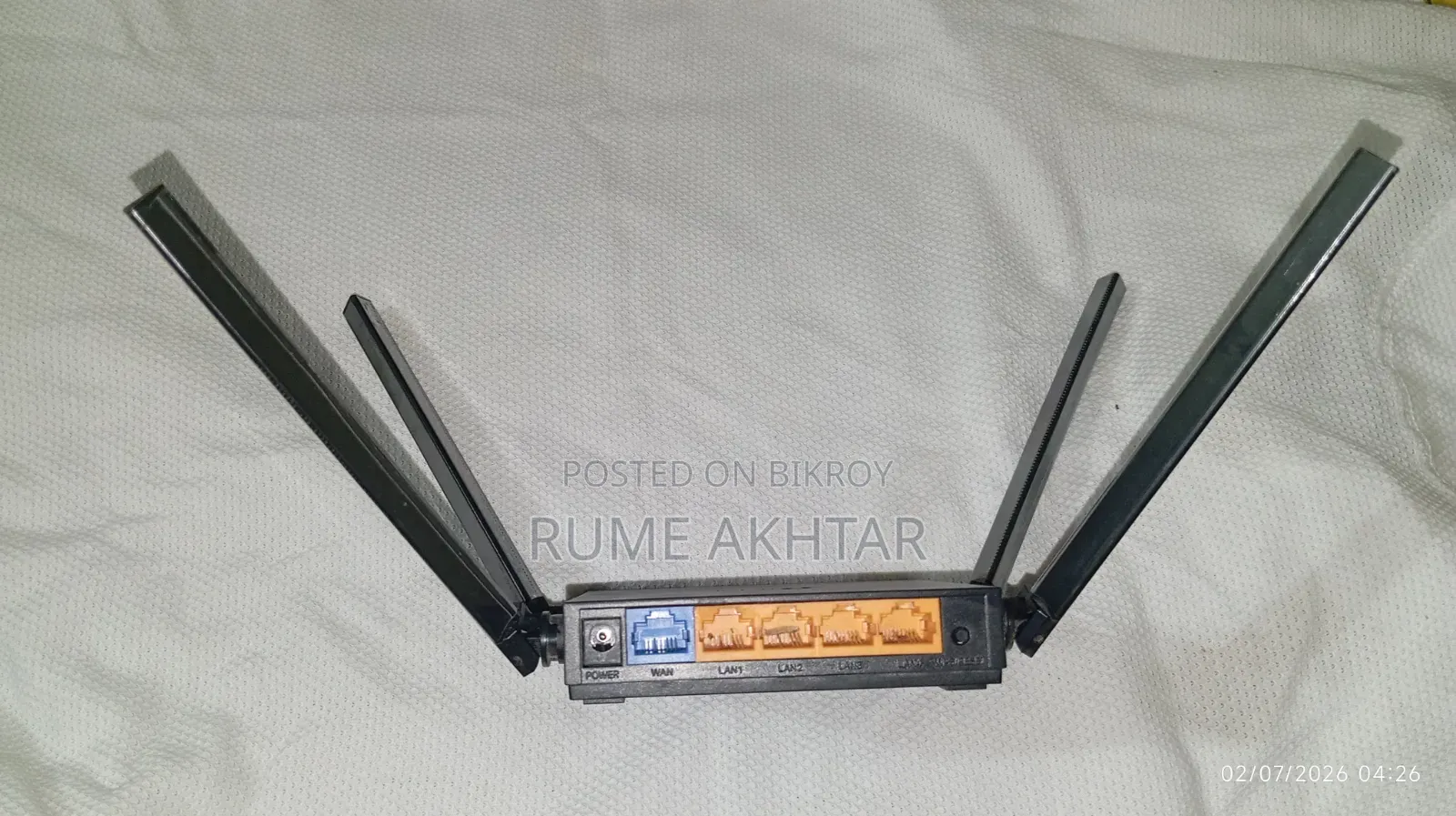 এই Router Onu টি বিক্রয় করা হবে