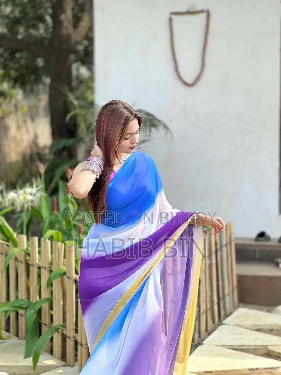 Rongdhonu Batik Saree