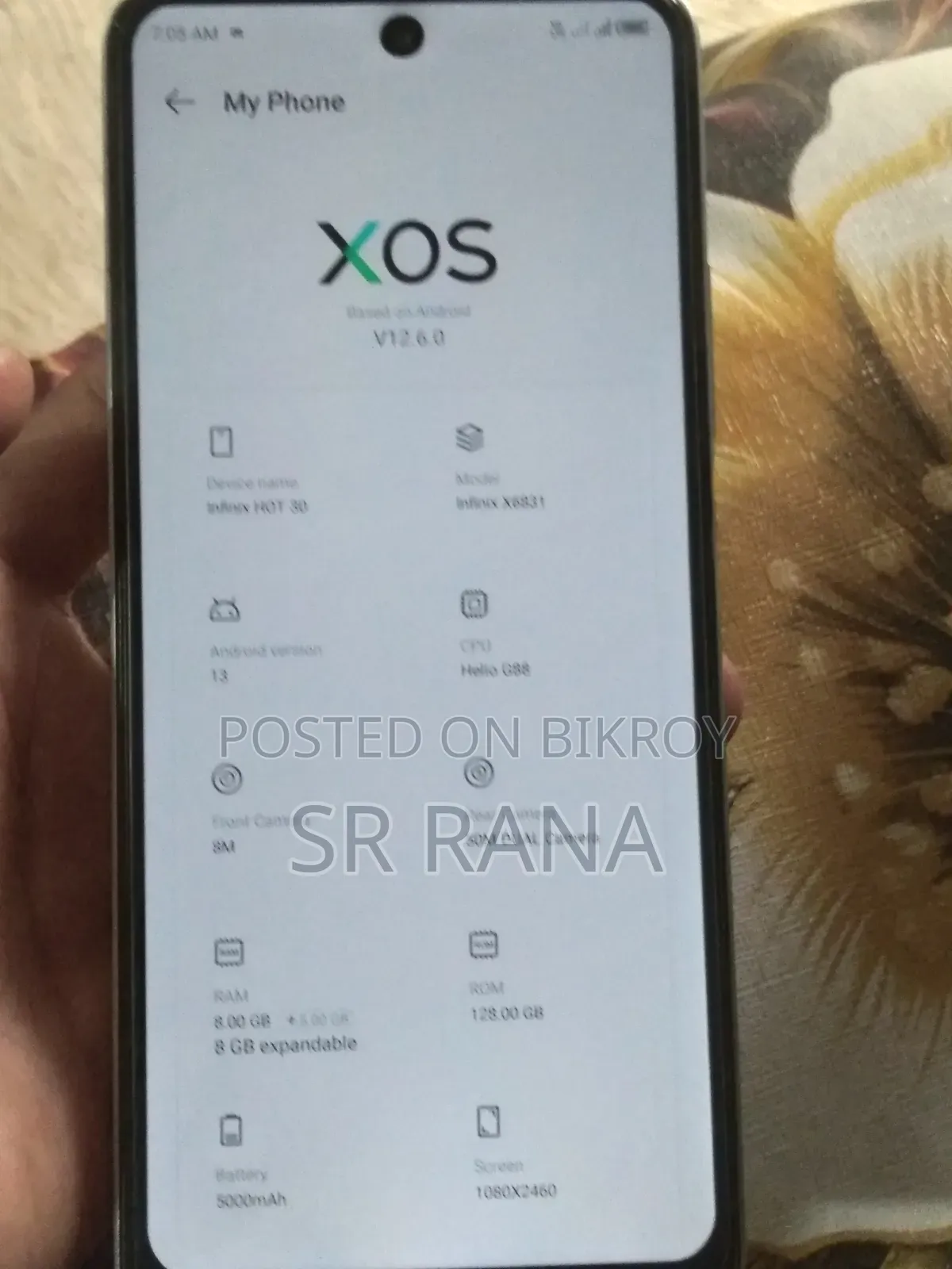 Infinix Hot 30 128 GB White