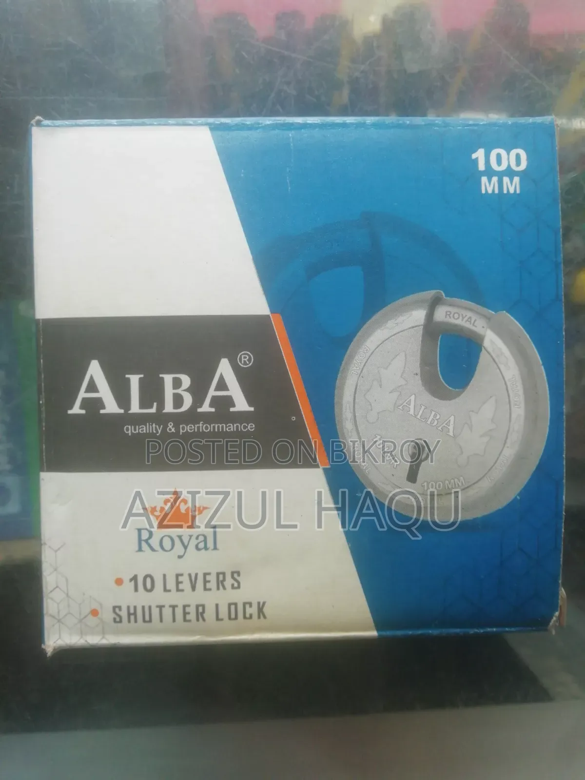 আলবা ১০০মিমি শাটার লক
