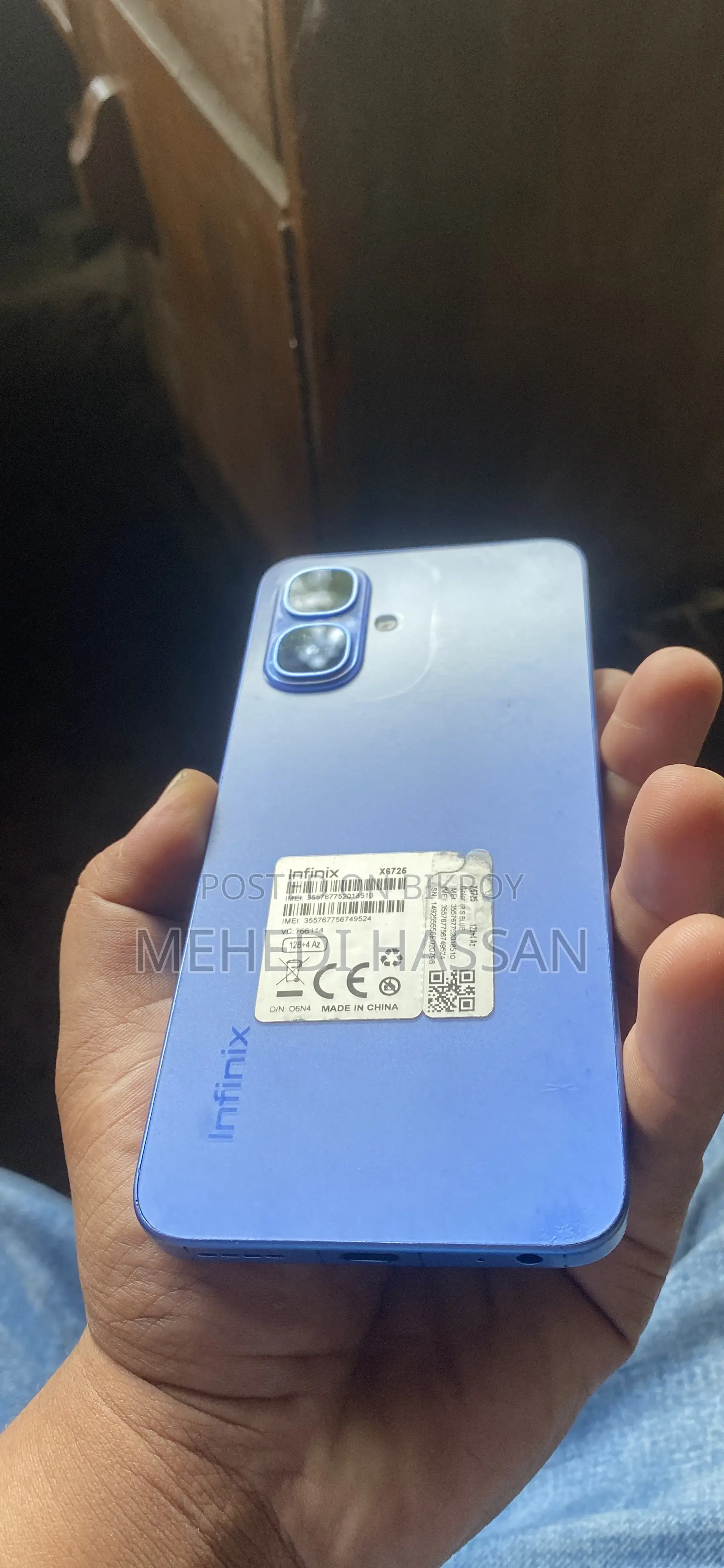 Infinix Smart 10 128 GB Pink