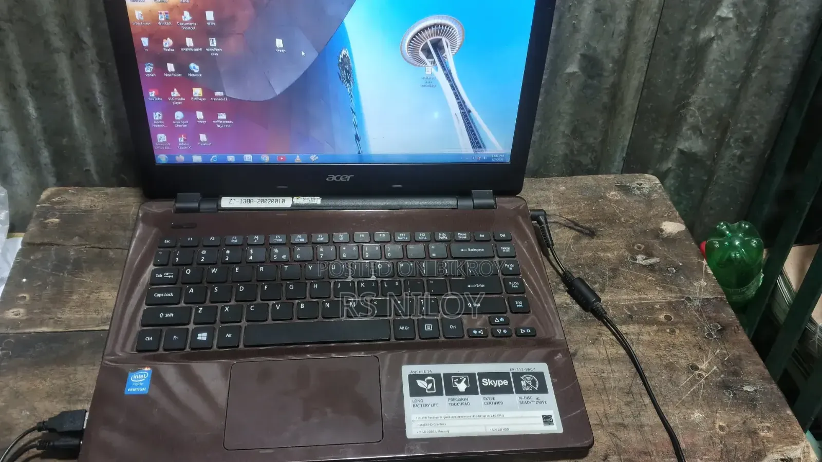ল্যাপটপ Acer Aspire E1-471 4GB Intel Pentium HDD 512GB