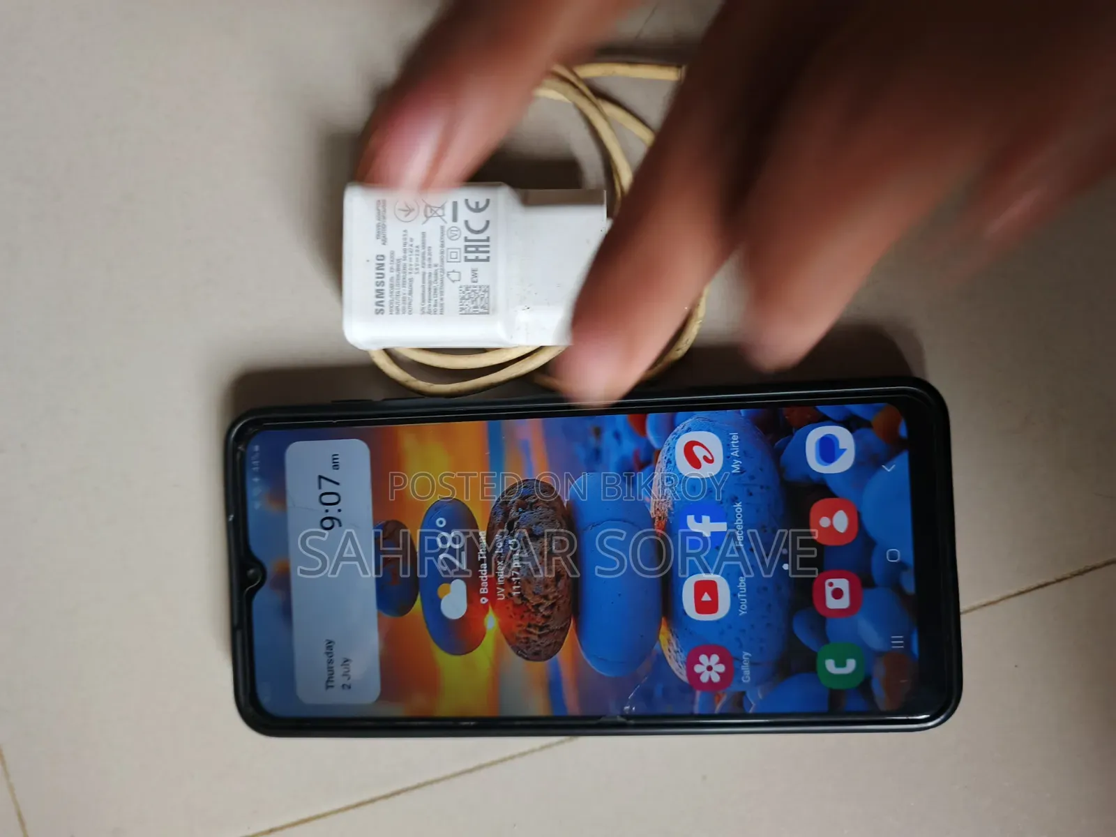স্যামসাং গ্যালাক্সি এম১২ ১২৮ জিবি ব্লু