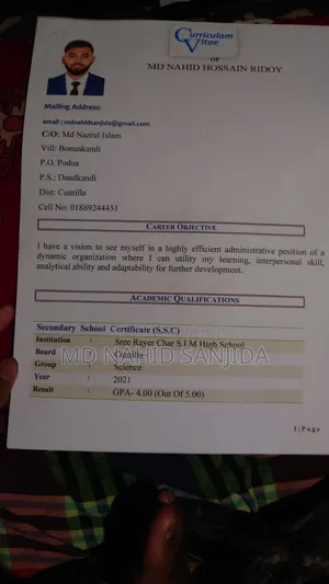 I am interested in doing a job