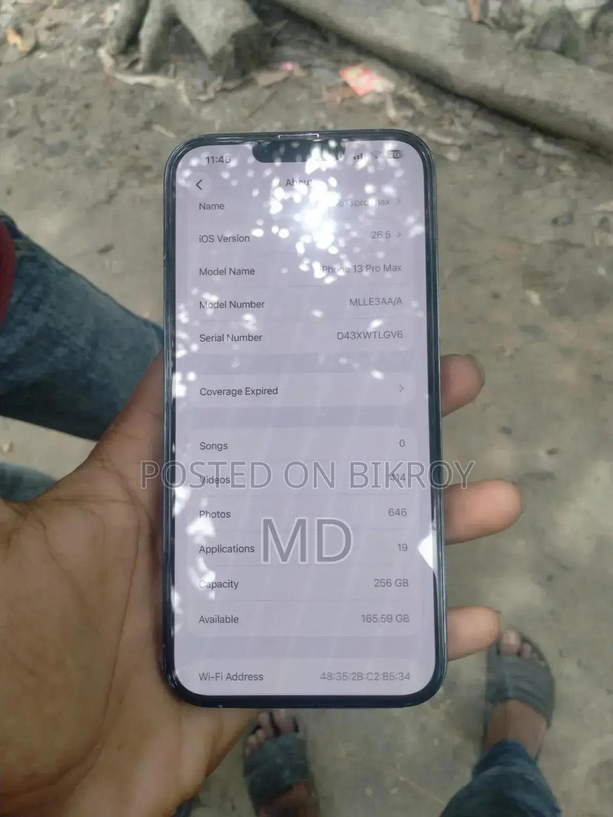 Apple iPhone 13 Pro Max 256 GB Silver