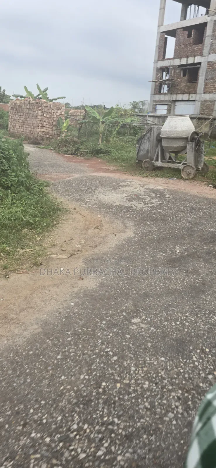 সেক্টর-২৬, রাজউক পূর্বাচল ৩.৫ কাঠা কর্নার প্লট বিক্রয়