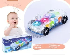 Gear Racing Car Universal Walking Lighting Music Electric Toy