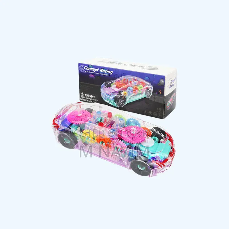 Gear Racing Car Universal Walking Lighting Music Electric Toy