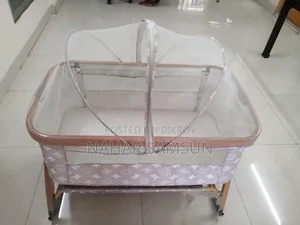 বেবি কট বেবি ক্রিব উইথ সুইং মসকিউটো নেট