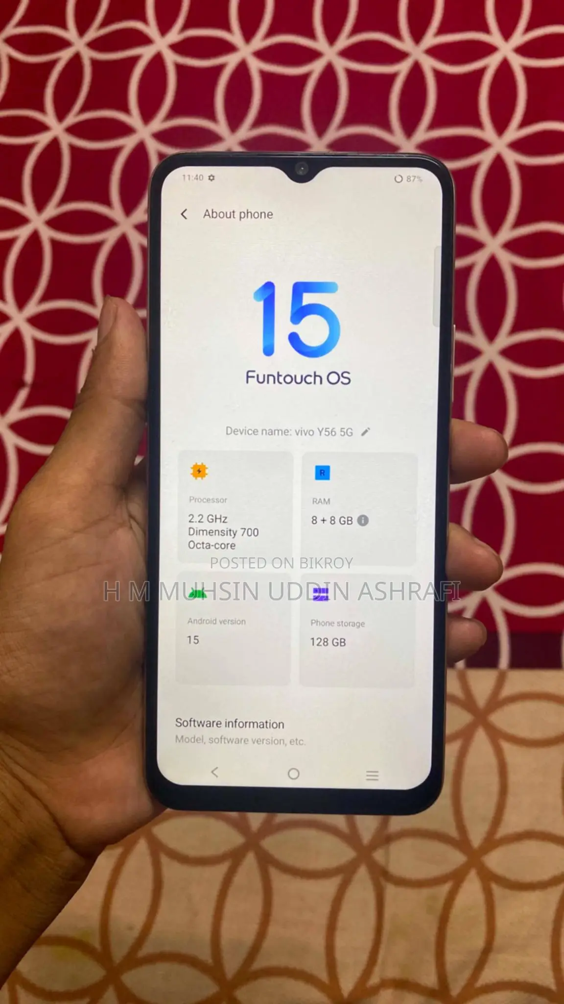 Vivo Y56 128 GB Gold