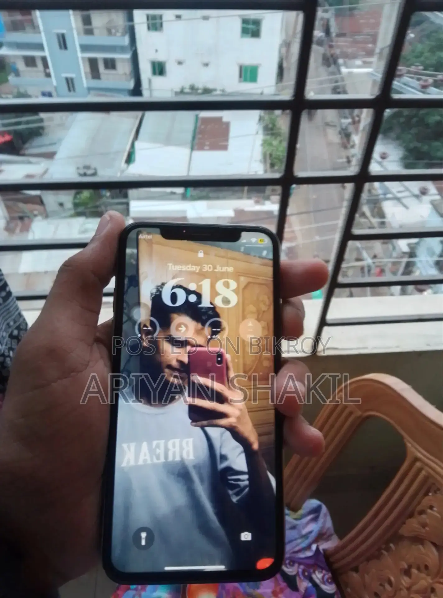 Apple iPhone X 64 GB Purple