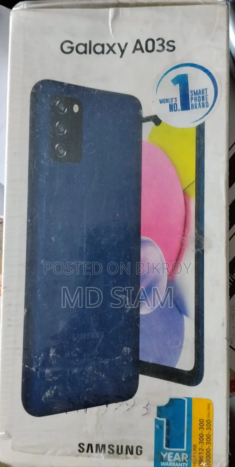 Samsung Galaxy A03s 64 GB Blue