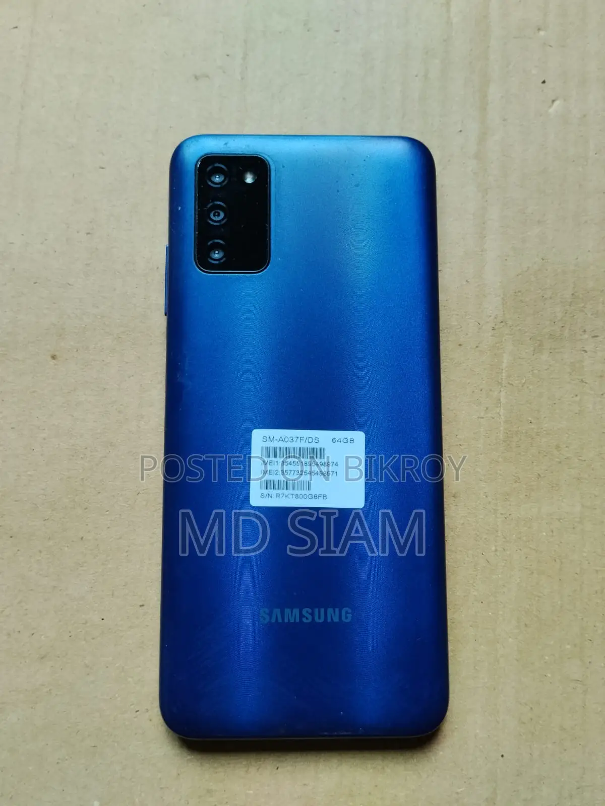 Samsung Galaxy A03s 64 GB Blue