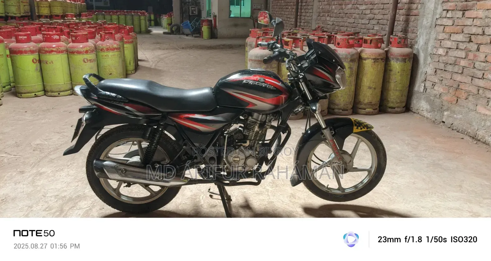 Bajaj Discover 125 2016 Black
