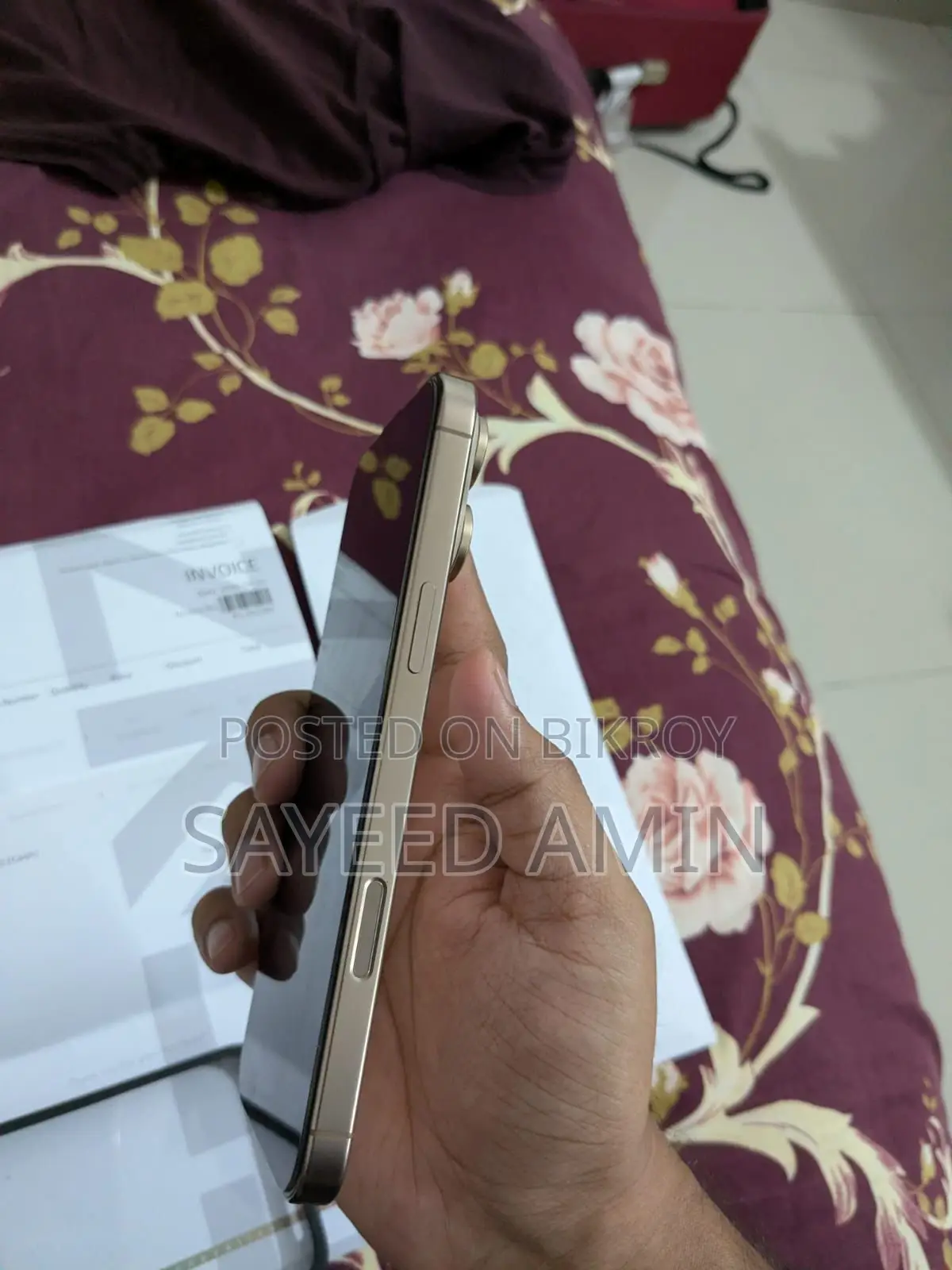 অ্যাপল আইফোন ১৬ প্রো ম্যাক্স ৫১২ জিবি গোল্ড