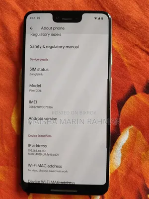 Google Pixel 3 XL 64 GB White