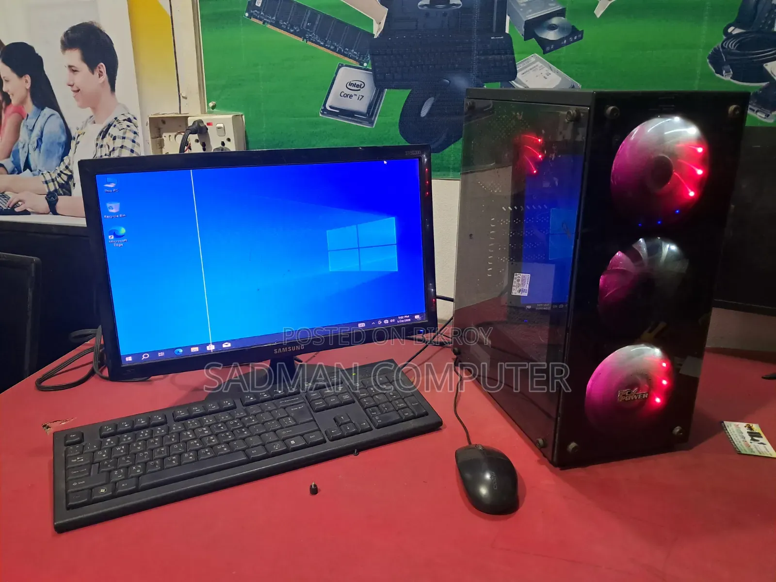 Desktop Computer 8GB Intel Core I5 SSD 128GB