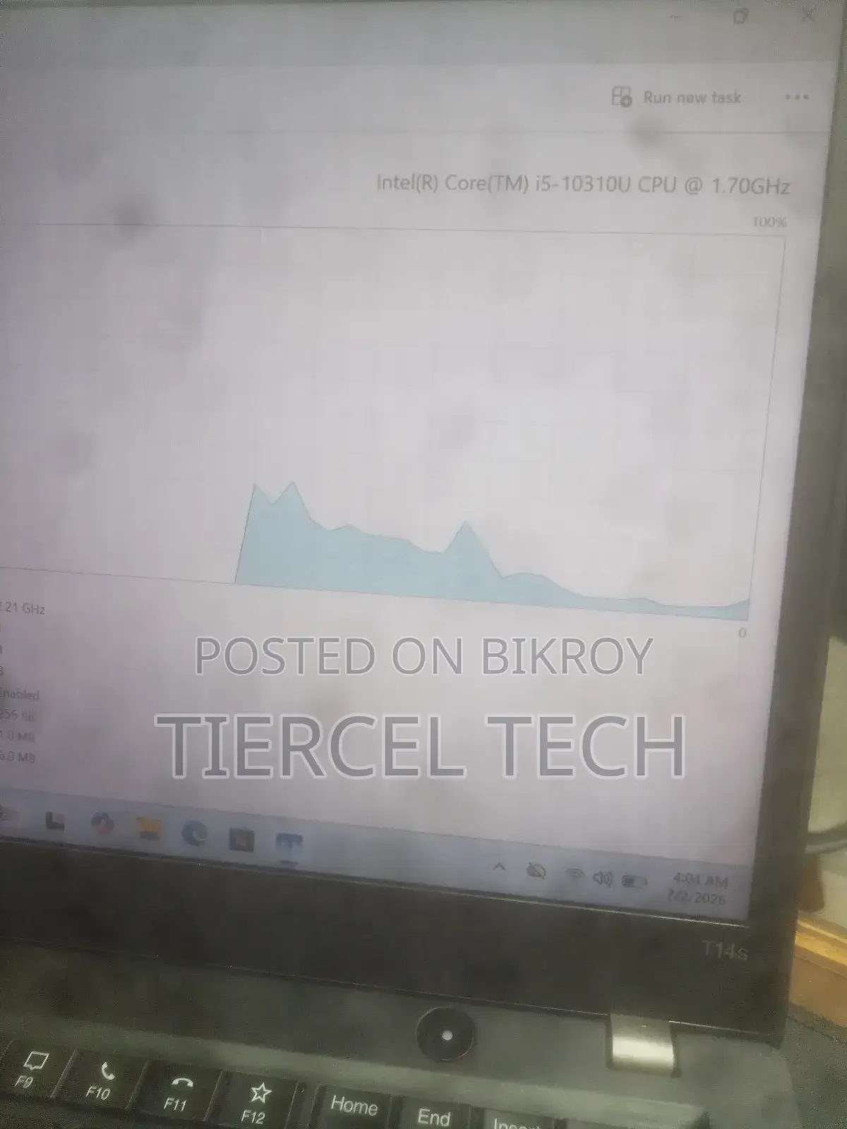 ল্যাপটপ লেনোভো থিংকপ্যাড টি১৪এস জেন ১ ১৬জিবি ইন্টেল কোর আই৫ এসএসডি ২৫৬জিবি