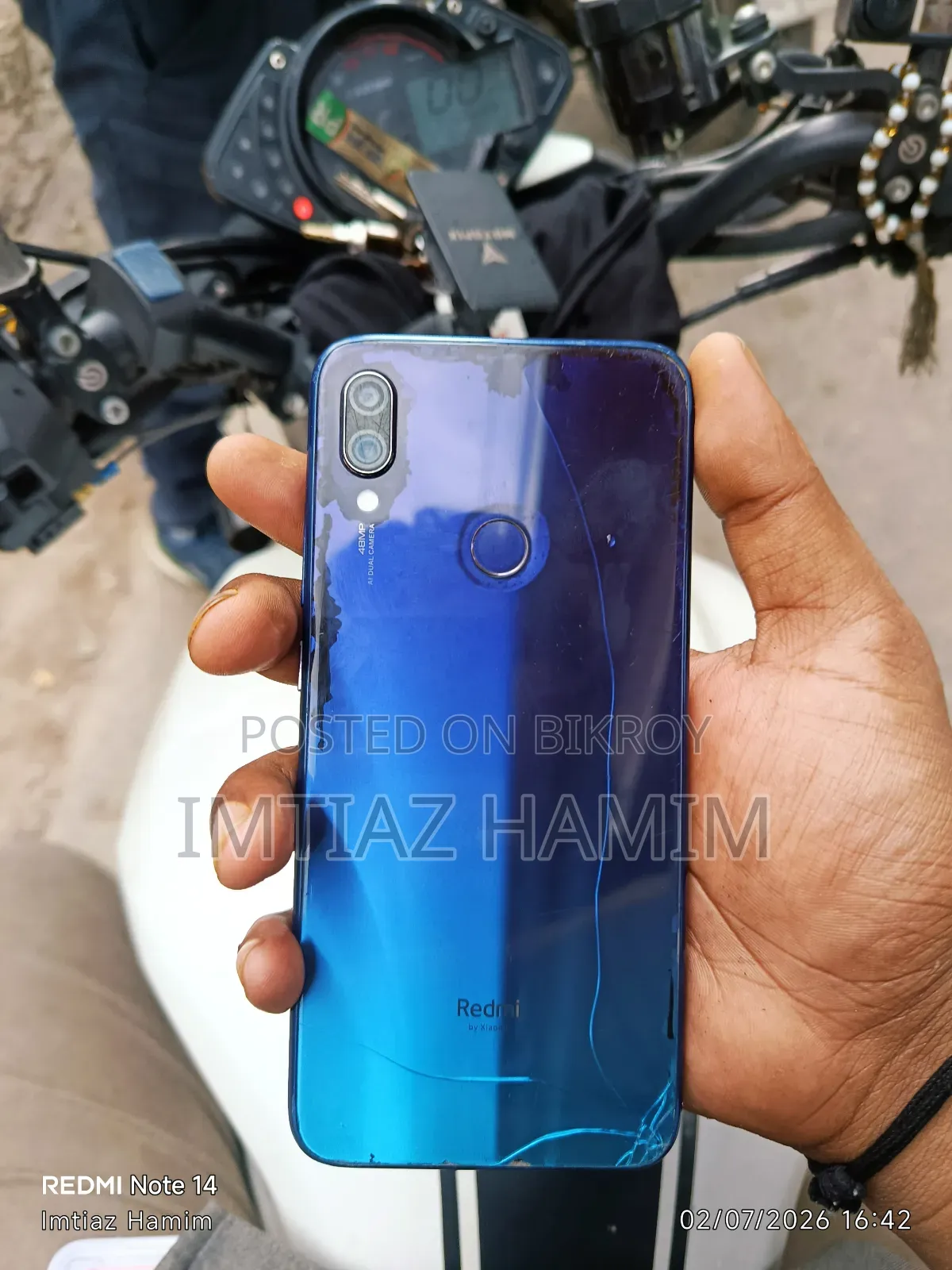 শাওমি রেডমি নোট ৭ প্রো ৬৪ জিবি ব্লু