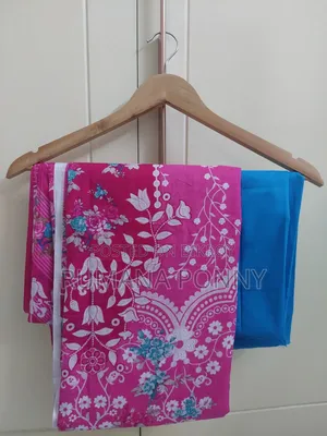 Beautiful Pink Unstitched Three Piece