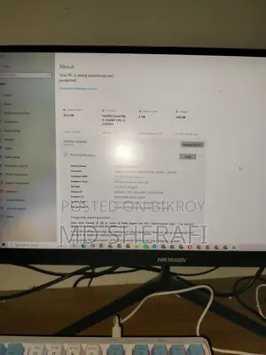 Desktop Computer MSI 32GB Intel Core I5 SSD 256GB