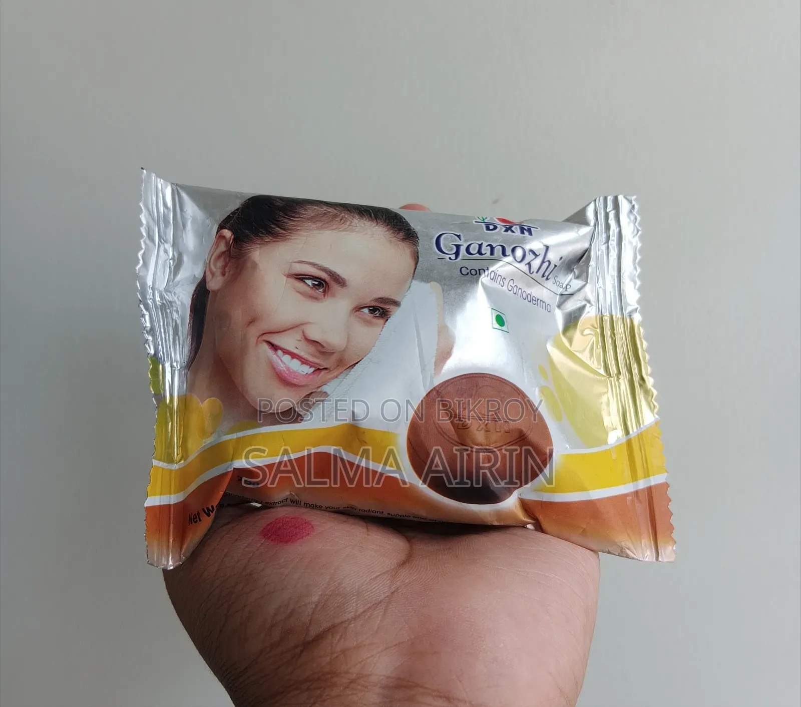 Original DXN Ganozhi Soap 75g | Natural Herbal Bath Soap
