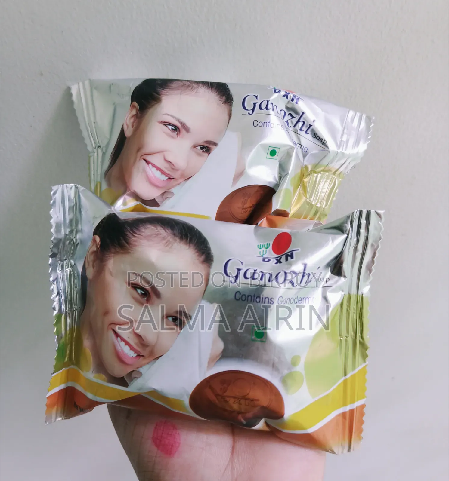 Original DXN Ganozhi Soap 75g | Natural Herbal Bath Soap