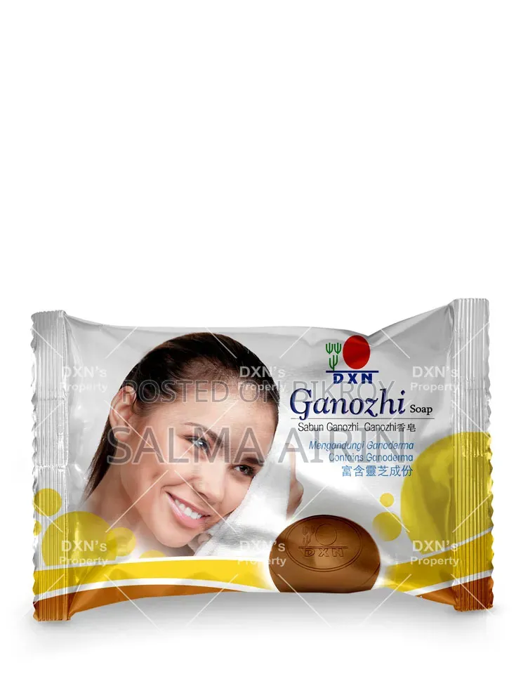 Original DXN Ganozhi Soap 75g | Natural Herbal Bath Soap