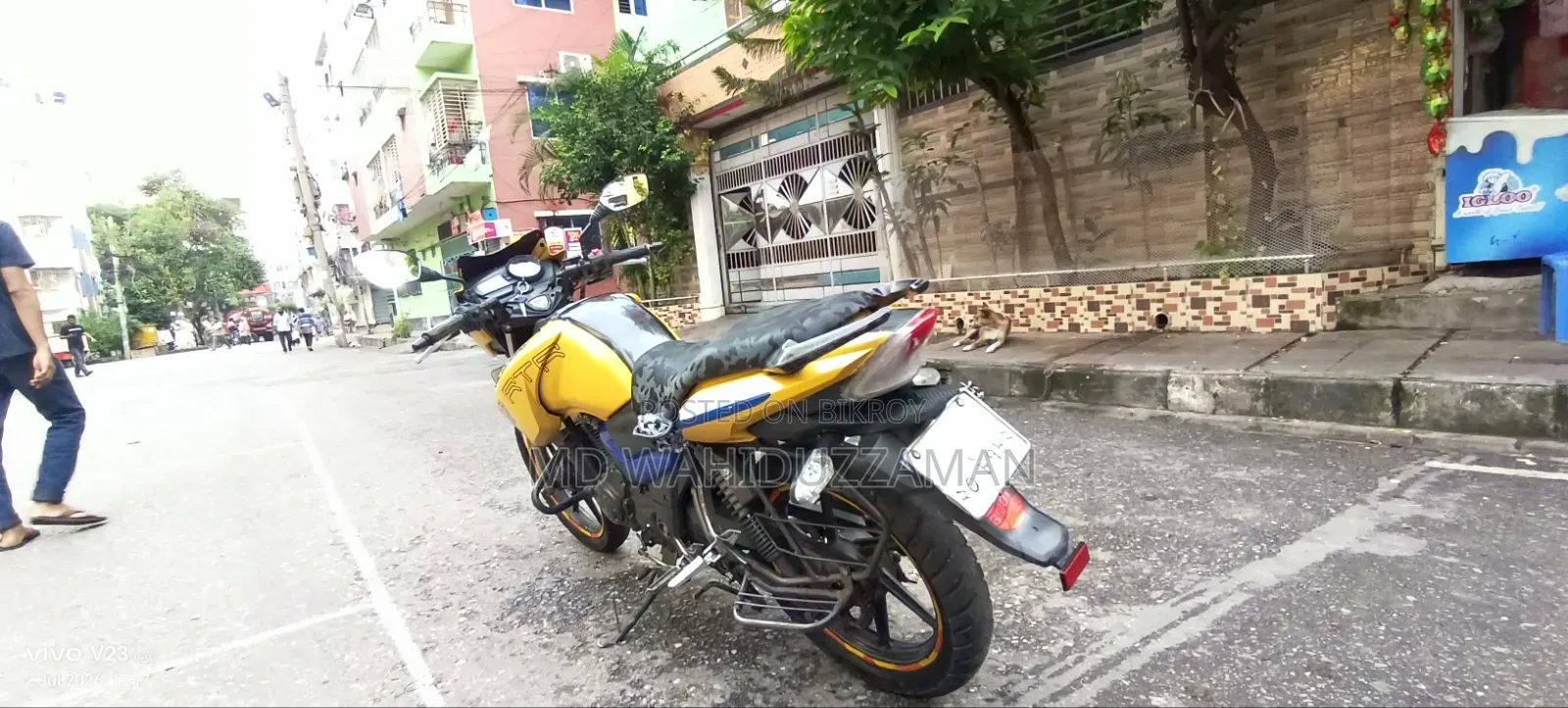 New TVS Apache RTR 160 2V 2018 Black